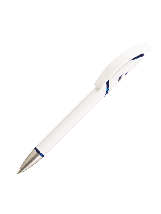Plastic Printed logo Pen A-Starco Metallic  Retractable Penswith ink colour Blue/Black Refill